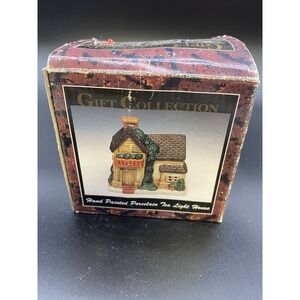 Gift Collection Hand Painted Porcelian Tea Light House